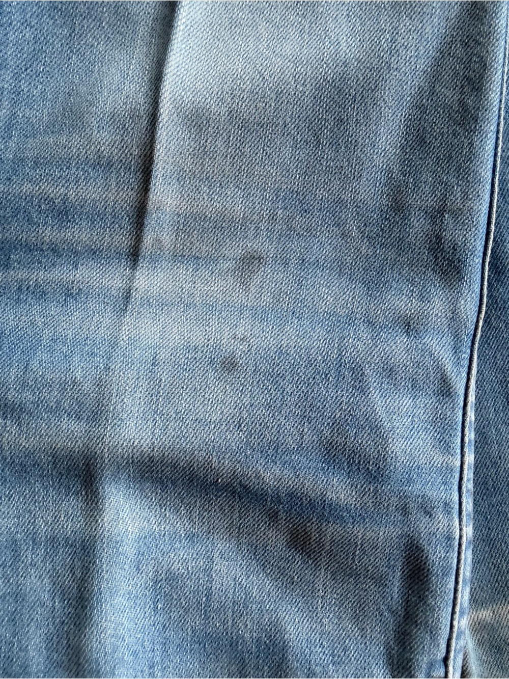 Vintage Levi's Light Blue Flare Jeans - Picture 4 of 5